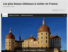 Tablet Screenshot of chateaumouillepied.fr